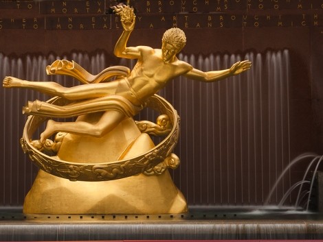 Vchod do Rockefeller centra