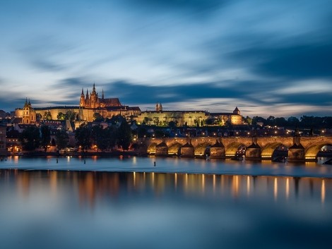 Podvečerní Pražský hrad 