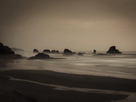 přímořský park Ecola beach