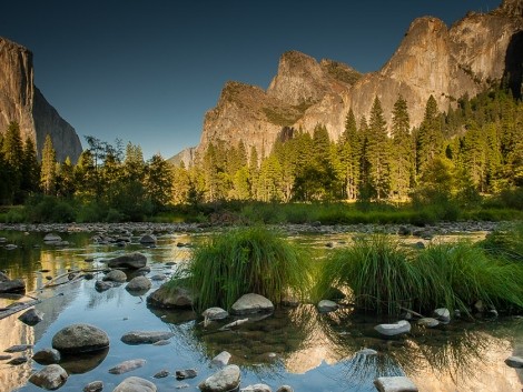 Nádherné výhledy v Yosemite